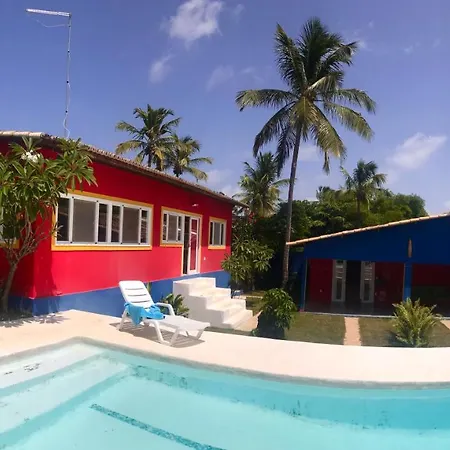 Casa Colorida Vila Praia de Pipa Exterior foto